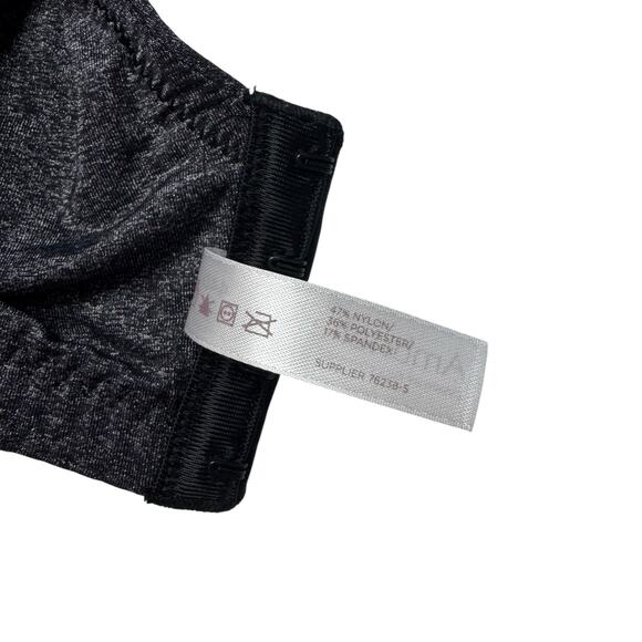 AMBRIELLE Everyday Underwire Full Coverage Bra in Heather Gray Size 44D Lined - Picture 4 of 6